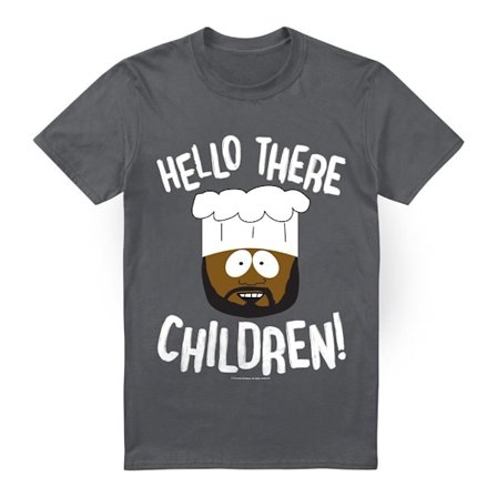 South Park Herr Hello There Children T-Shirt L Gråmelerad