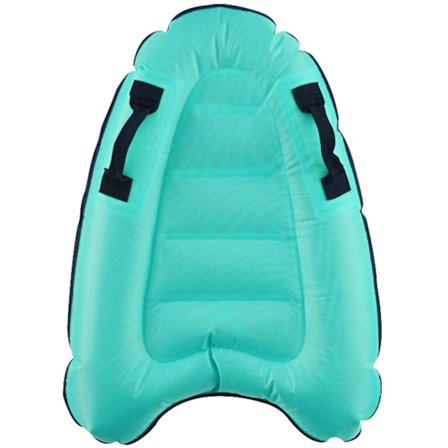 Oppblåsbar surfebrett bærbar surfebrett med håndtak svømmebrett barn voksne sammenleggbar sommer flytende pad surfing svømming