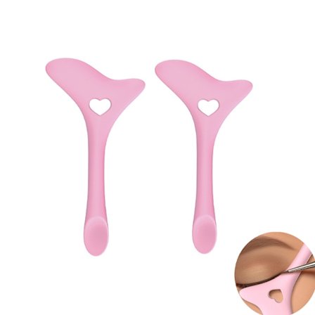 Eyeliner-positioneringssilikon, eyeliner-hjälpmedel, skönhetsverktyg, rosa