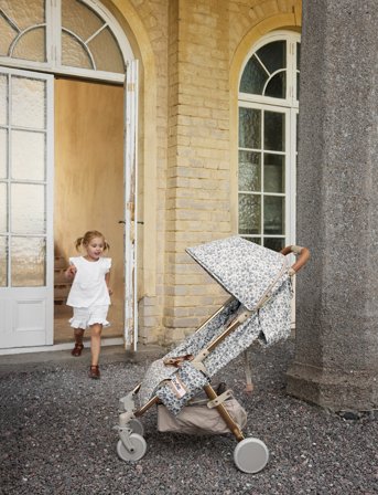 Elodie Details Rain Cover - Garden Leo Toile - White - ONE SIZE