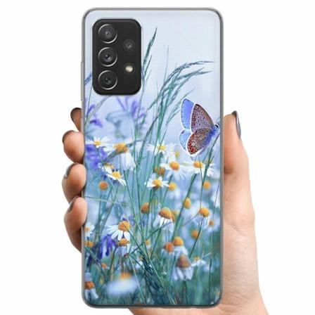 Samsung Galaxy A52 5g Tpu Mobilskal Blommor