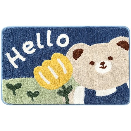 Björn och Blomma Halksäker Badrumsmatta 50*80cm