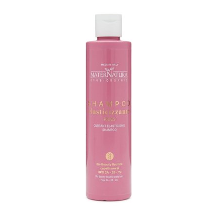 MATERNATURA Shampoo Elasticizzante Capelli Mossi Ribes Nero 250ml - Ricci Definiti