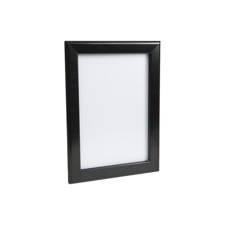 Väggram A4 aluminiumprofil Svart 32 mm - Lyreco - Kontorsmöbler och inredning - Tavlor ställ och ramar - Väggramar