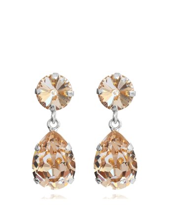 Caroline Svedbom Classic Drop Earring Rhodium - Silver - ONE SIZE