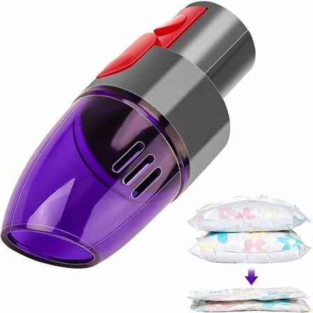 Luftmunstycke för Dyson V7 V8 V10 V11 V15 Dammsugare för att suga luft från dammsugarpåsar