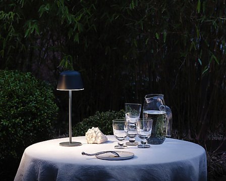 OSRAM Led Bordlampe Utendørs Mørk Grå Oppladbar Usb