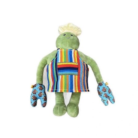 The Tiny Chef Show Plyschleksak Docka Barn Presenter 28cm _a