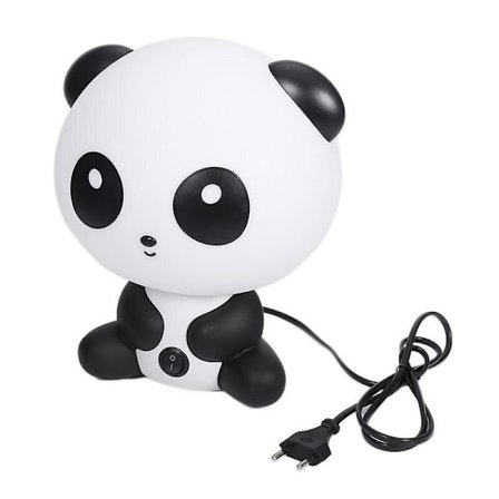 Panda Bordslampa Barnsänglampa i sovrummet