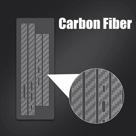 2 stk. Transparent sidefilm til Apple iPhone 15 14 Pro Max Plus Hydrogel film til iPhone 12 13 Mini telefonkantbeskyttelse Carbon Fiber For iPhone 15 