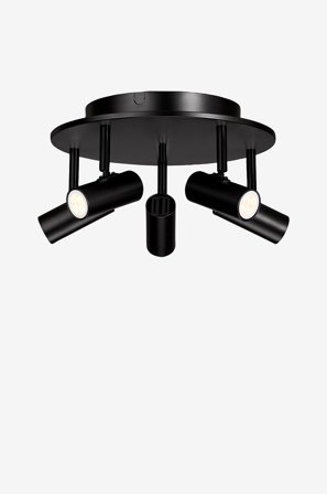 Belid - 5-spot Cato - Musta - Kohdevalaisimet - - Homeroom