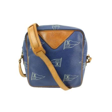 Louis Vuitton Vintage, Pre-owned Canvas louis-vuitton-bags Blauw, Dames, Maat:ONE Size