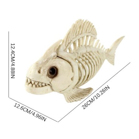 Djurskelett av plast D