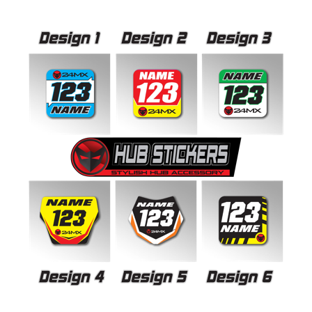 Hub Decals