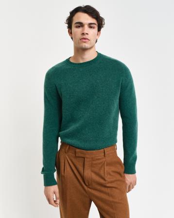 GANT Uomo - Maglia girocollo in misto lana - Taglia 4XL - - Uomo - Knitwear
