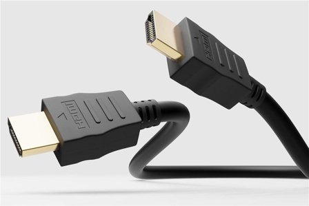 Goobay Series 2.1 8K Ultra High Speed HDMI Kabel mit Ethernet, vergoldet, black, 1.5 m - High speed cable for 8K@60 Hz