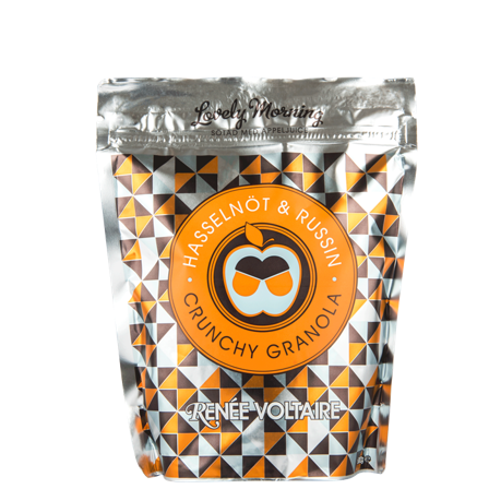 Renée Voltaire Granola Hasselnøtter og Rosiner, 500 g
