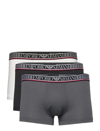 Men's Knit 3-Pack Trunk Patterned Emporio Armani