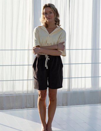 Bongusta Naram Shorts - Brown - S/M 45 cm