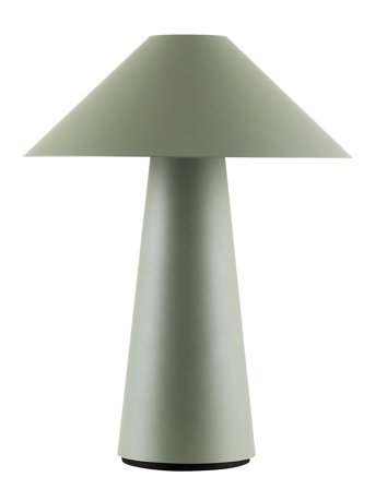Globen Lighting Portable Table Lamp Cannes Ip44 Mud - Green - H26CM