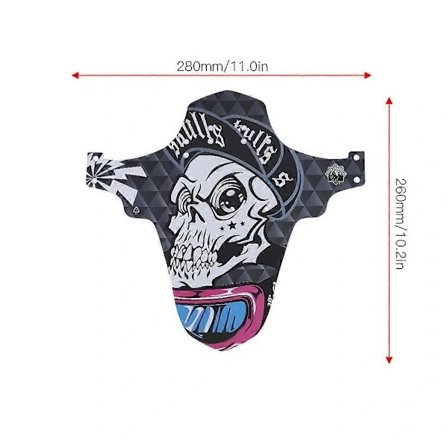 Mountainbike Racercykel Skärm Cykel Fram och Bak Stänkskärm Cykling Regnskydd Cykelskärmar Cykeltillbehör