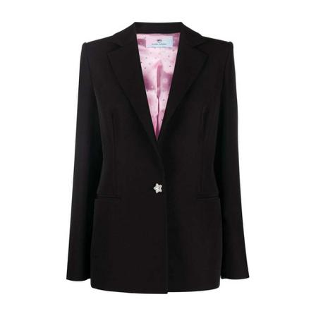 Chiara Ferragni Collection Chiara Ferragni Jakke Black Sort, Dame, Størrelse: 3XS