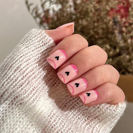 Manikyr Little Love Pink Nagellapp 24st