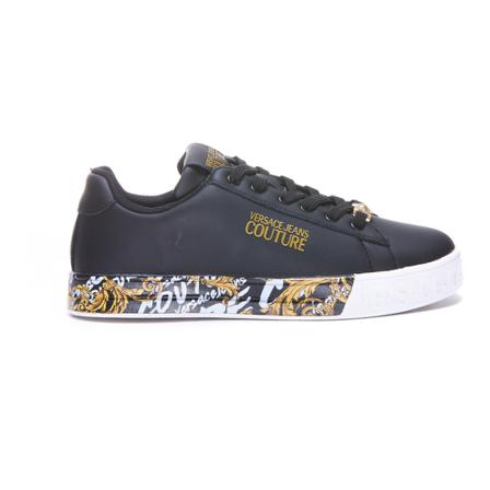 Versace Jeans Couture Sneakers , Zwart , Dames , Maat: 38 EU