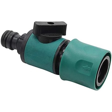 Plastventil med hurtigkobling Landbruk Hagevanning Forleng slange Vanning Slangekoblinger Slangekobling Kommutere