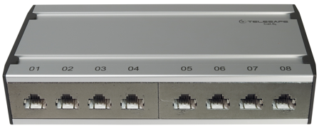 Elko EKO02822 Minipatch för LSA-plint 8 kopplingar, Dator & surf