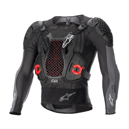 Alpinestars Bionic Plus V2 Protective Jakke Svart/Antrasitt/Rød S