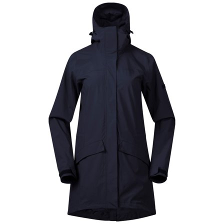 Bergans Oslo 2L Coat Women's Women unlined parkas Blue XS