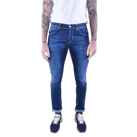 Dondup, Skinny Jeans Blauw, Heren, Maat:W32,stretch