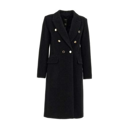 Liu Jo, Coat Zwart, Dames, Maat:M