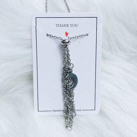 Crystal Holder Cage Necklace Crystal Net Metal Necklace L