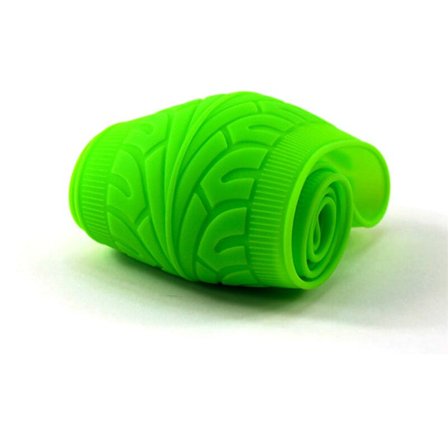 (grön) 1 st Universal Bil Styling Textur Mjuk Bil Ratt Skydd Bil Silikon Ratt Handske Skydd Biltillbehör