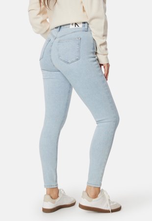 Calvin Klein Jeans High Rise Super Skinny Ankle Light Denim Klær