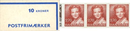 Danmark 1984 - Automathæfte 10 kr. AFA 2 - Postfrisk