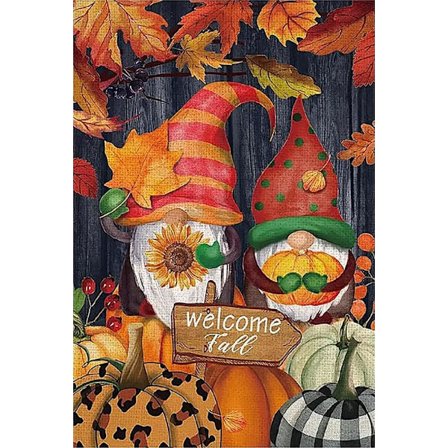 Höst Diamantmålning Full, Gnomes Diamantmålning Full Diamon