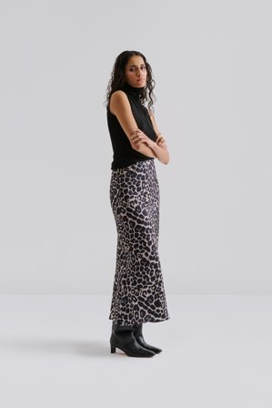 Malina - Aubree midi skirt - XL - Leo
