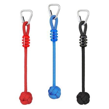 1 stk. udendørs klatresving til børn med håndtryk og rebknude (tilfældig farve) 40 cm