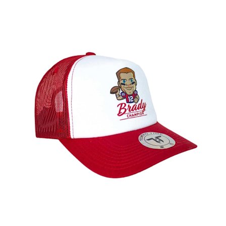 Tokyo Time Unisex Vuxen Tom Brady NFLPA Mesh Bakom Baseball Cap