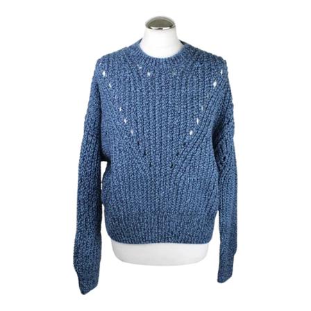 Coach Pre-owned Pre-owned Wool tops , Blauw , Dames , Maat: S