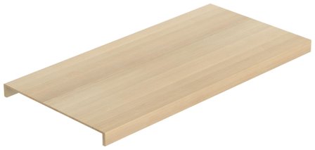 Lundbergs Premium 81631 Dobbelttrin 1200 × 590 × 8 mm, Trapper & rækværk