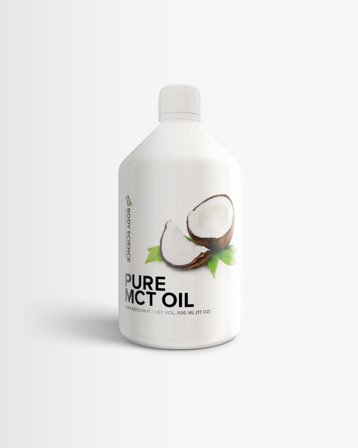MCT-olja - 500 ml - Body Science Pure MCT Oil - Medellånga fettsyror, Kosttillskott, Fettsyror, MCT-olja