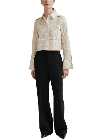 Second Female Peoria Shirt Skjortor Dam Beige M