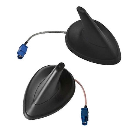 2 kpl Hai-evä kattoteline Sat Nav antenni 12762120 Saab 9-3 2003-2012 & 9-5 1998-2009 12792066