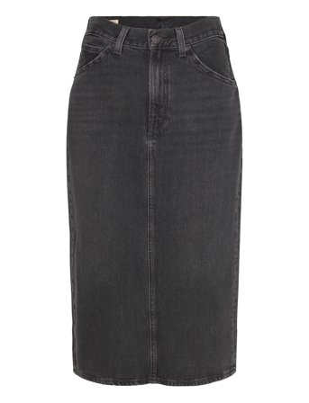 Hr Back Slit Skirt Wandering S Black Levi's