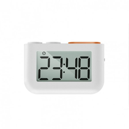 LED Digital Kjøkkentimer for Matlaging Store Tall Høyt Alarm Magnetisk Bakside Stativ Matlagingstimer for Baking (Hvit) blå