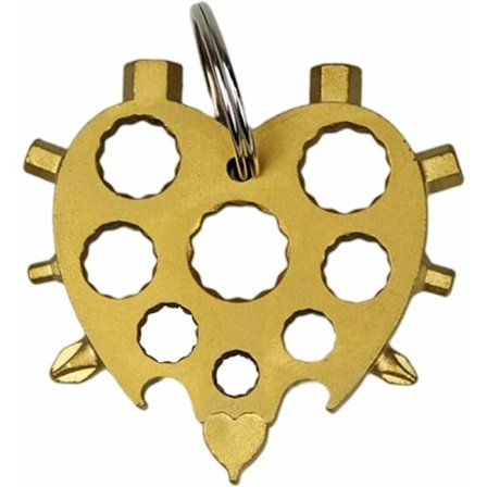 Bärbar rostfri allsmäktig verktyg snöflinga multiverktyg skruvmejsel flasköppnare för utomhusresor camping äventyr dagliga verktyg fars dag